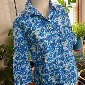 IZOD Blue Paisley Medium S 903